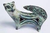ceramic fox