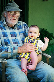 Gus McLaren with grandson Liam McLaren