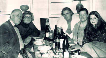 Dining at Potters Restaurant, Potters Cottage, Warrandyte, Australia