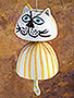 Yellow Cat Bell