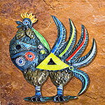 Rooster Tile 9